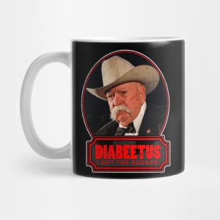 RETRO Vintage STYLE  DIABEETUS I GOT THE SUGARS! Mug